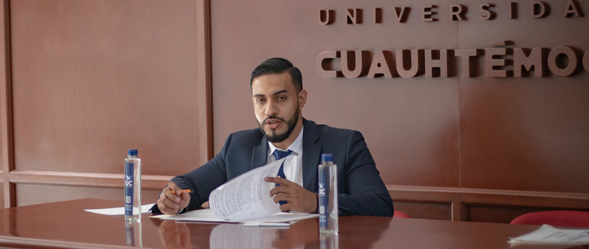 Cómo un estudiante de Derecho vive la práctica desde el aula en la UCG